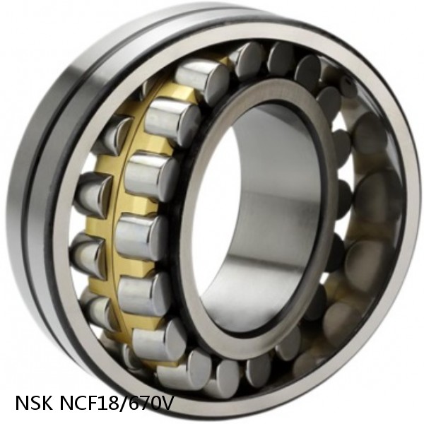 NCF18/670V NSK CYLINDRICAL ROLLER BEARING #1 small image