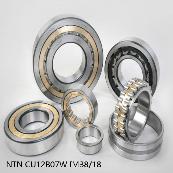 CU12B07W IM38/18 NTN Thrust Tapered Roller Bearing #1 image